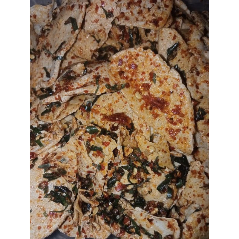 

Basreng koin Pedas - Original Daun Jeruk NgemilNagih// 500 Gram