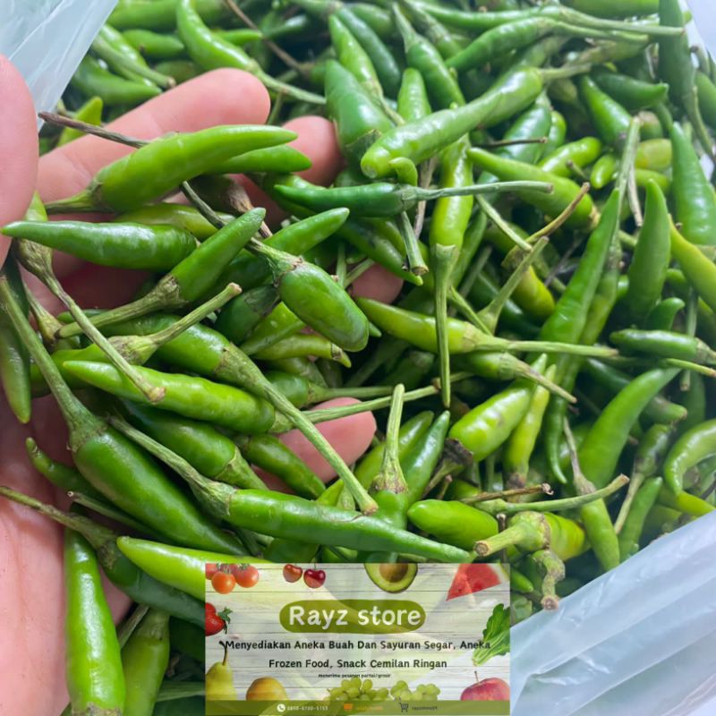 

CABE RAWIT IJO FRESH 1KG (BONUS BAMER 50Gr + BAPUT 1 BONGGOL) HARGA UPDATE TIAP HARI