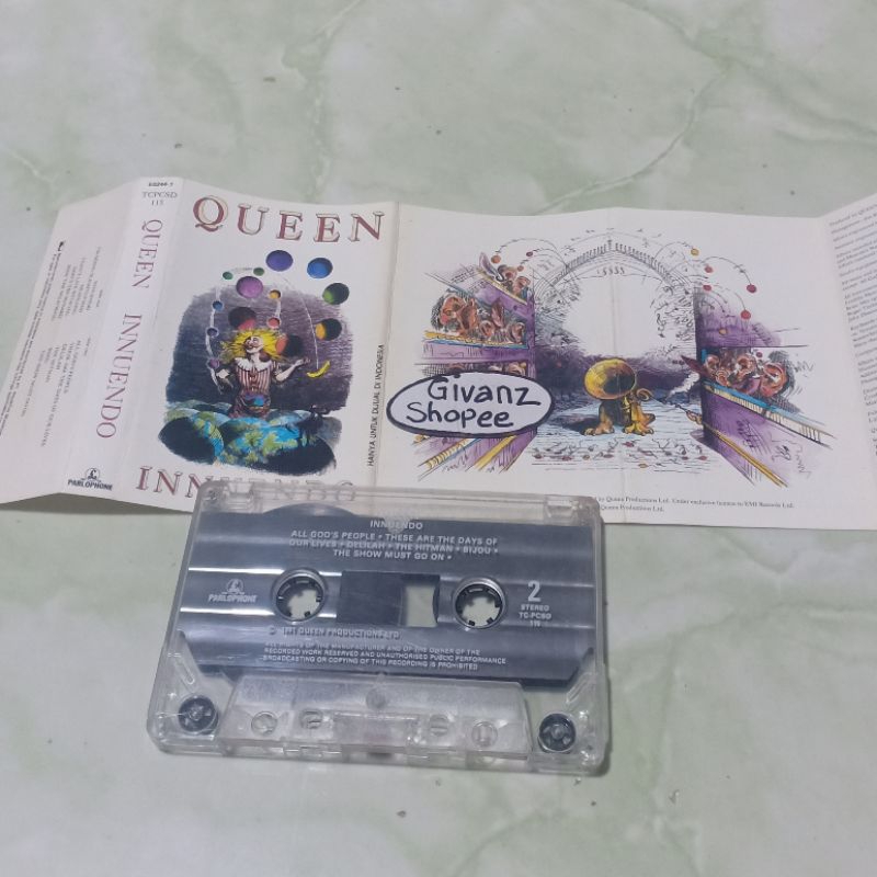 kaset pita QUEEN - Innuendo