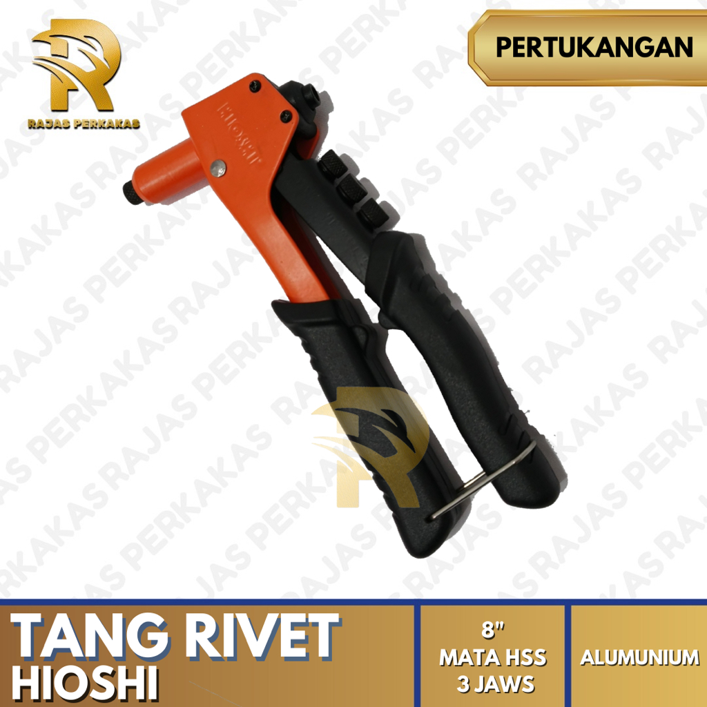 TANG RIVET 8” SMALL & POWERFULL HIOSHI