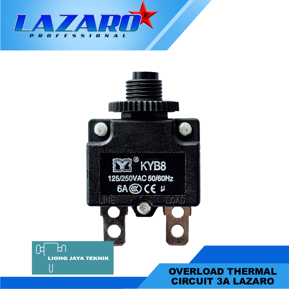 Overload Thermal Circuit 3A Lazaro