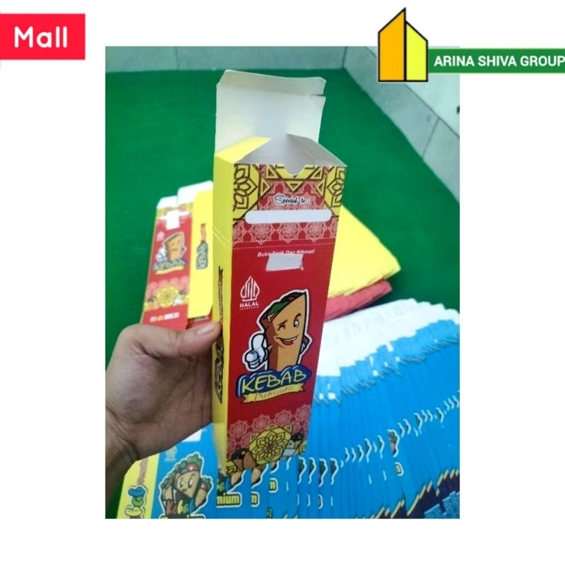 

10 LEMBAR KERTAS KEBAB PREMIUM IVORI PUTIH 21 × 6.5 × 3.5 CM HIGH QUALITY TEBAL PRODUK TERBARU | KOTAK KEBAB KEKINIAN | DUS KOTAK PREMIUM VIRAL TIKTOK | KEMASAN KEBAB PREMIUM | BOX KEBAB PREMIUM | TOKO FROZEN FOOD KEBAB OFFICIAL | ARINA SHIVA GROUP 040