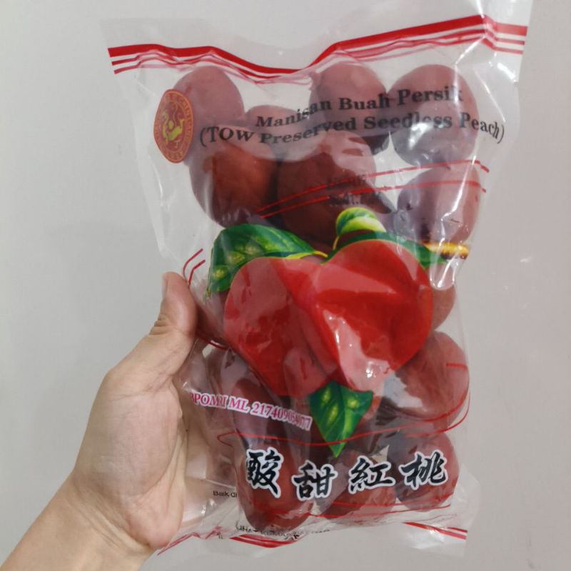 

Manisan Buah Persik Merah / Buah Dewa 500 gr