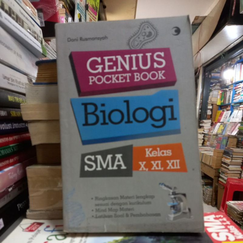 GENIUS POCKET BOOK BIOLOGI SMA KELAS 1,2,3