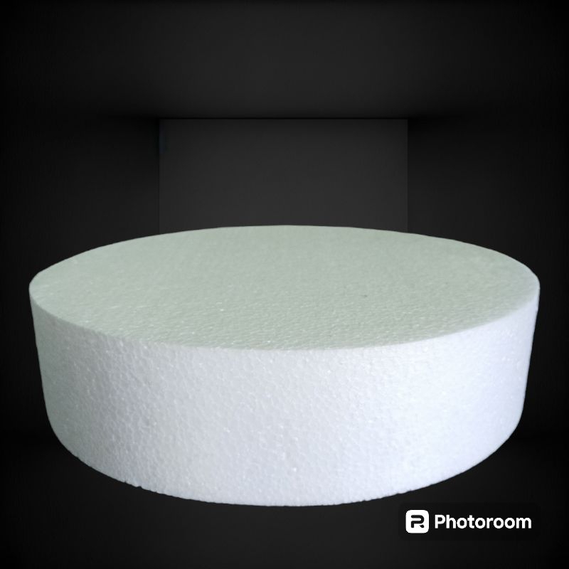 Bulat Diameter 50 tinggi 15 cm dummy cake styrofoam