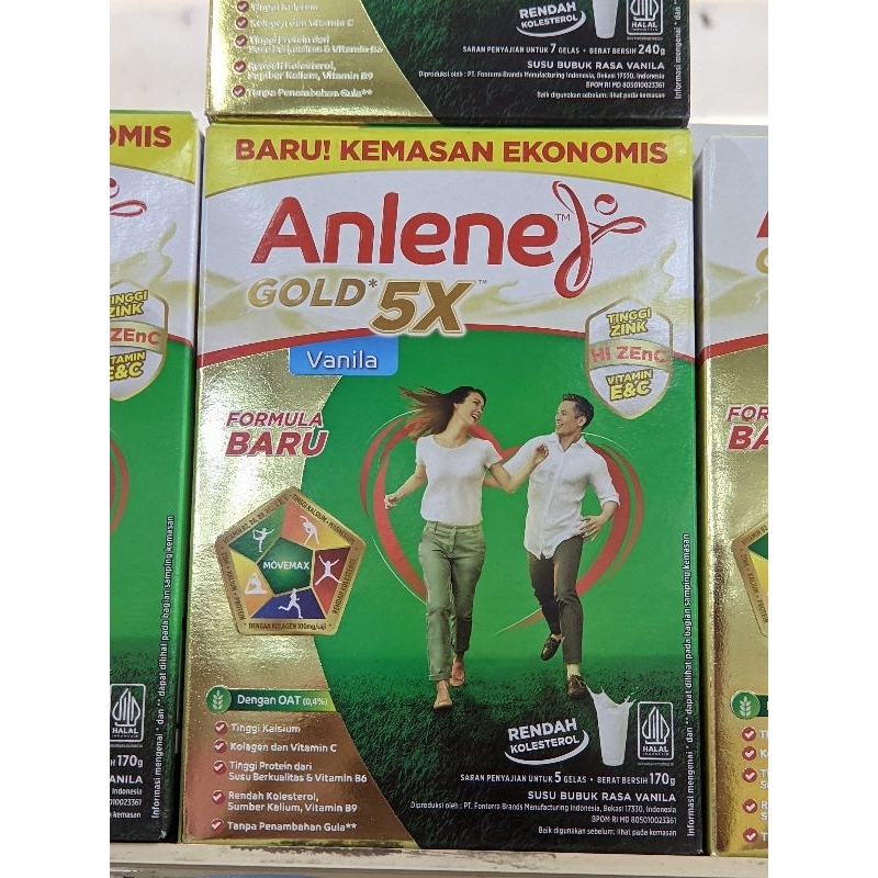 

ANLENE Gold 5X 170 Gram Rasa Vanilla || Anlene Gold || Anlene 170 Gram || Anlene || Susu Anlene || Susu Bubuk || Susu Vanilla || Susu Dewasa || Susu Lansia || Susu Tinggi Kalsium || Anlene Gold 170 Gram || Anlene Gold Rasa Vanilla || Susu Anlene 170 Gram