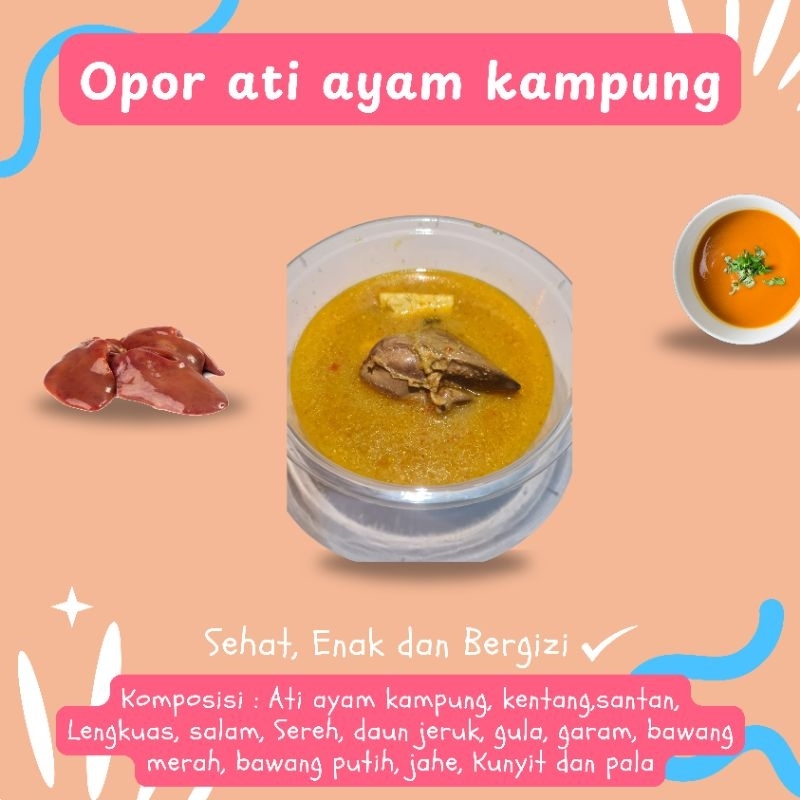 

PippoFoods - Opor Ati Ayam Kampung - Kidsmeal, mpasi,siap saji, lauk sehat, lauk instant, non msg, bekal anak