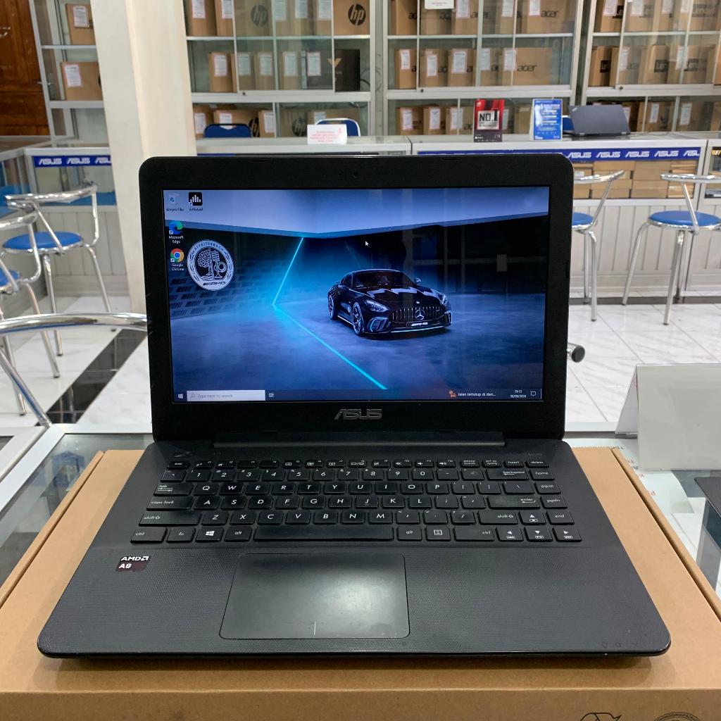 LAPTOP SECOND ASUS VIVOBOOK X454Y [AMD A8-7410 / 4GB / 500GB / Slim / Murah] [Office]