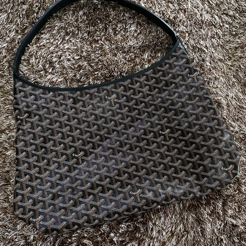 goyard hobo black on black