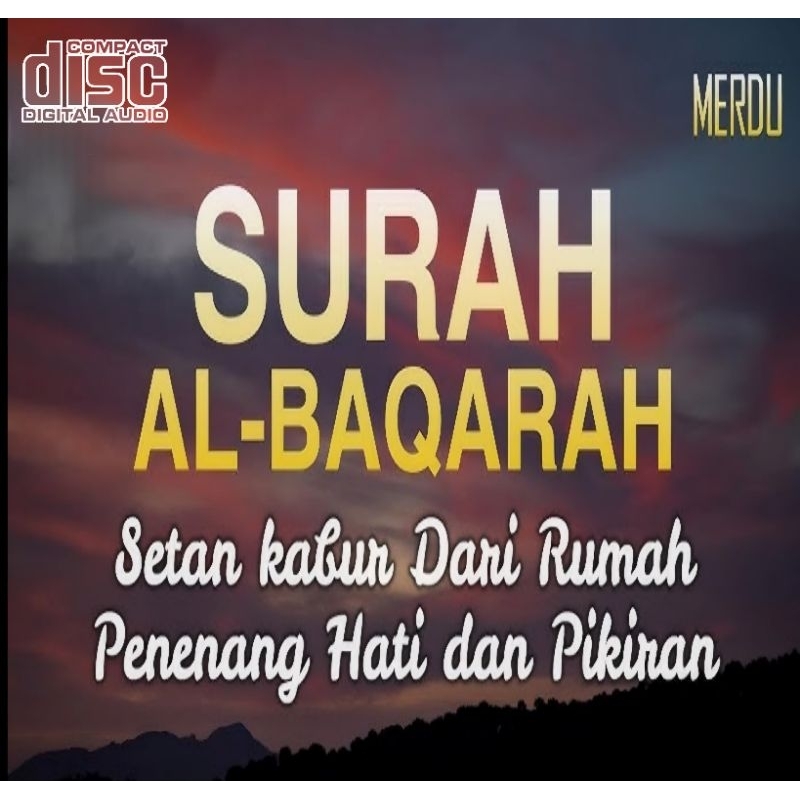 KASET CD MUROTTAL AL QURAN SURAT AL BAQARAH-KASET CD MUROTTAL QURAN-CD MUROTTAL-KASET MUROTTAL QURAN