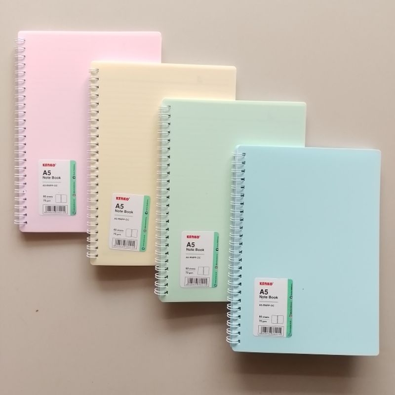 

Binder Note NoteBook Buku Catatan Kenko A5 Polos ( Pcs ) [ Original ]