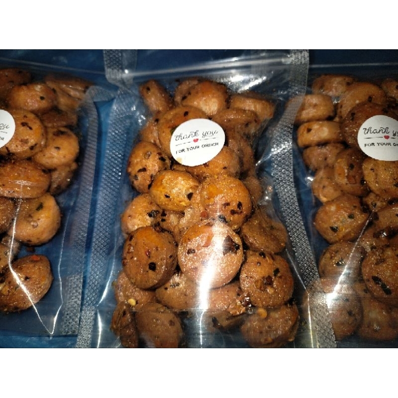 

SOSRENG HAYUK NGEMIL PEDAS DAUN JERUK 50 Gram