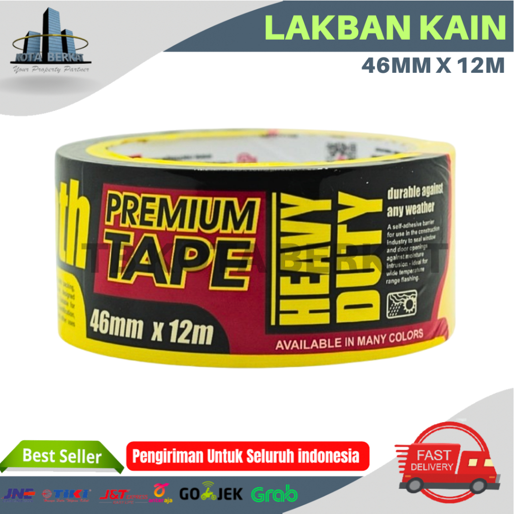 

LAKBAN KAIN NACHI BLACK PREMIUM TAPE