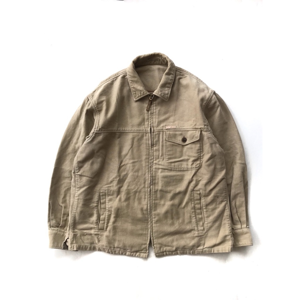 Crocodile Wool Overshirt Jacket (Jc-5561) L
