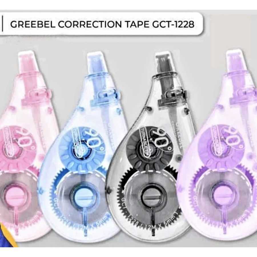 

CORRECTION TAPE TIP EX ROLL TIP EX KERTAS PITA PENGHAPUS GREEBEL GCT-1228 12 METER TERMURAH