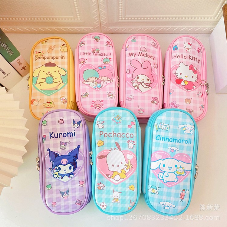 

KOTAK PENSIL SANRIO 2 SELETING LUCU BAHAN CANVAS DAN BAHAN CANVAS AT044