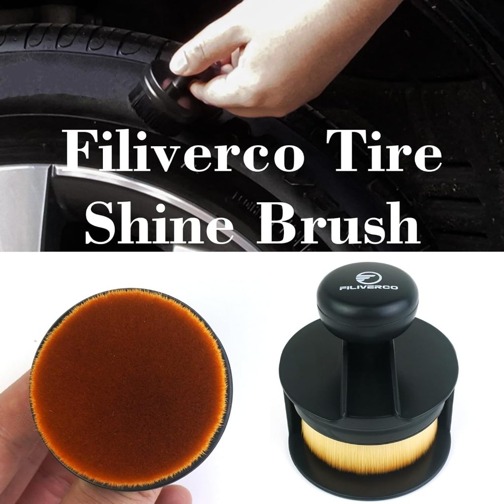 Murah  Tire Detailing Brush Soft Tire Detailing Brush Sikat Kuas Semir Brush Detailing Kuas Mobil