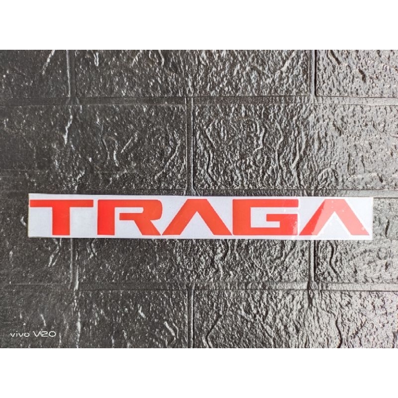 STIKER STICKER ISUZU PICK UP TRAGA CUTTING