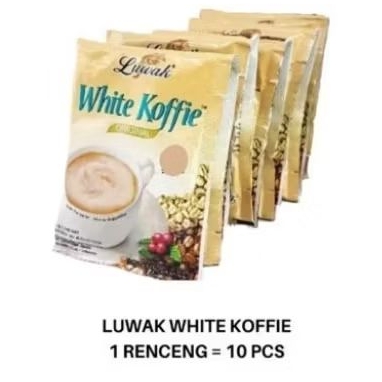 

Kopi Luwak White Koffie Coffee renceng 10 x 20gr Rasa Original