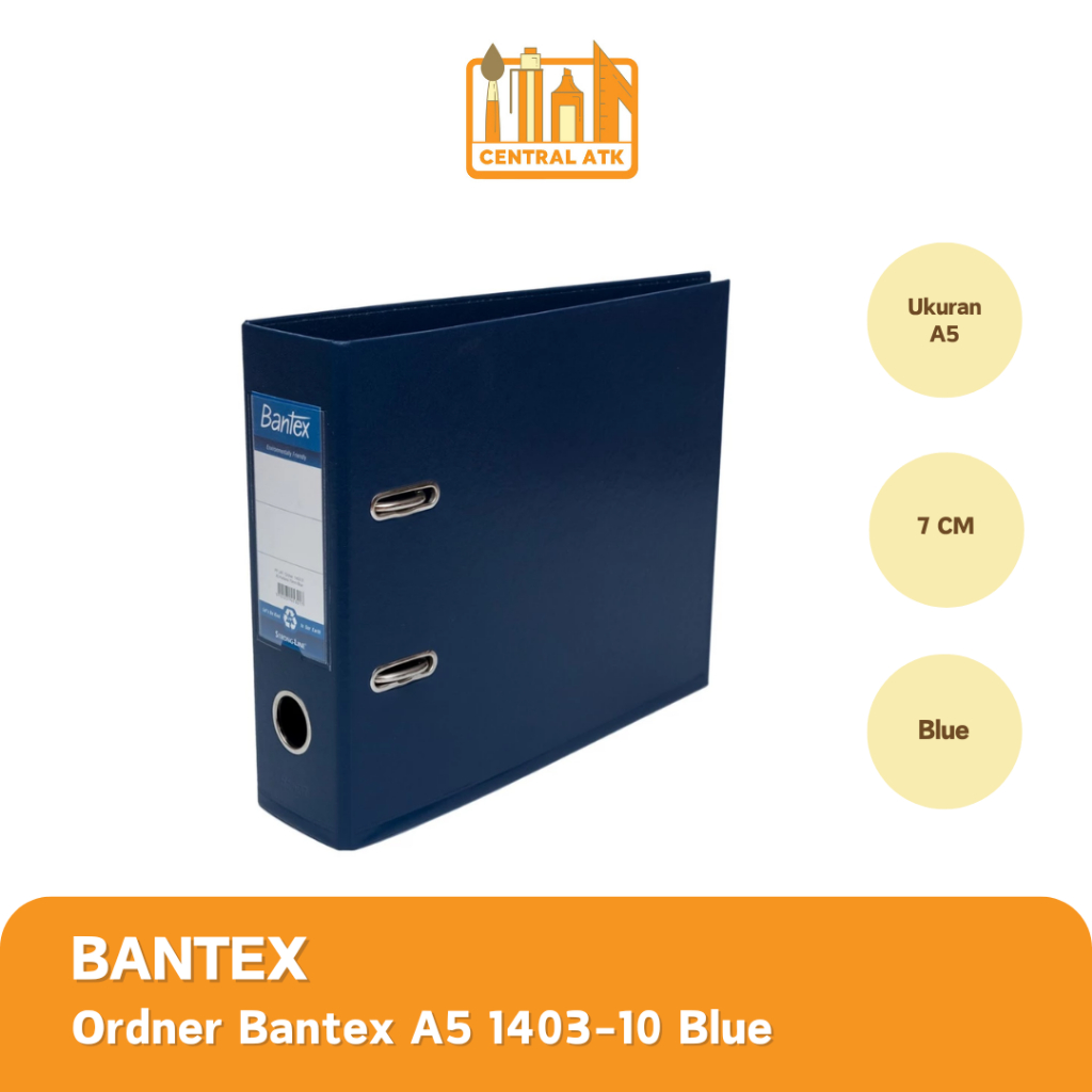 

ORDNER BANTEX A5 1453-01 7cm WARNA BLUE NAVY