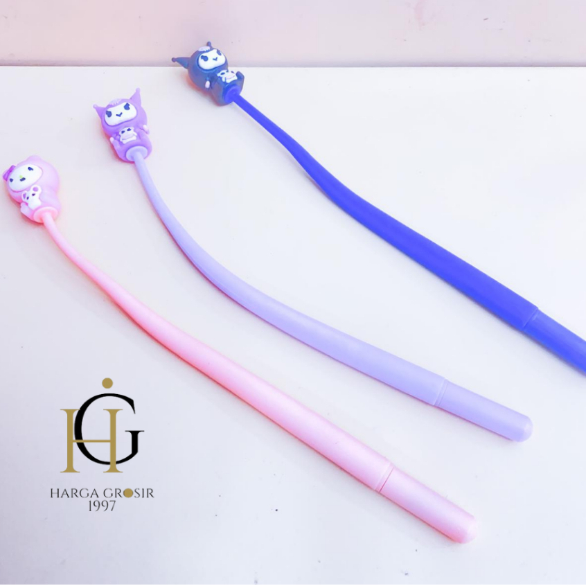 

PULPEN GEL 4pcs/8pcs/12pcs GOYANG SANRIO DEVIL PENA CUTE IMUT KADO UNIK KOREA AESTHETIC COD TERMURAH ALAT TULIS KANTOR