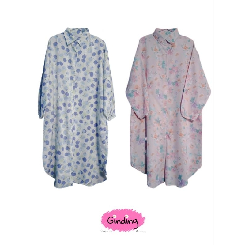 Kayla long tunik-long tunik katun-tunik katun-tunik