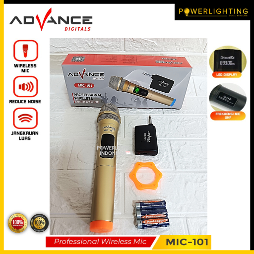 Advance Mic - 101 Pro Wireless Microphone