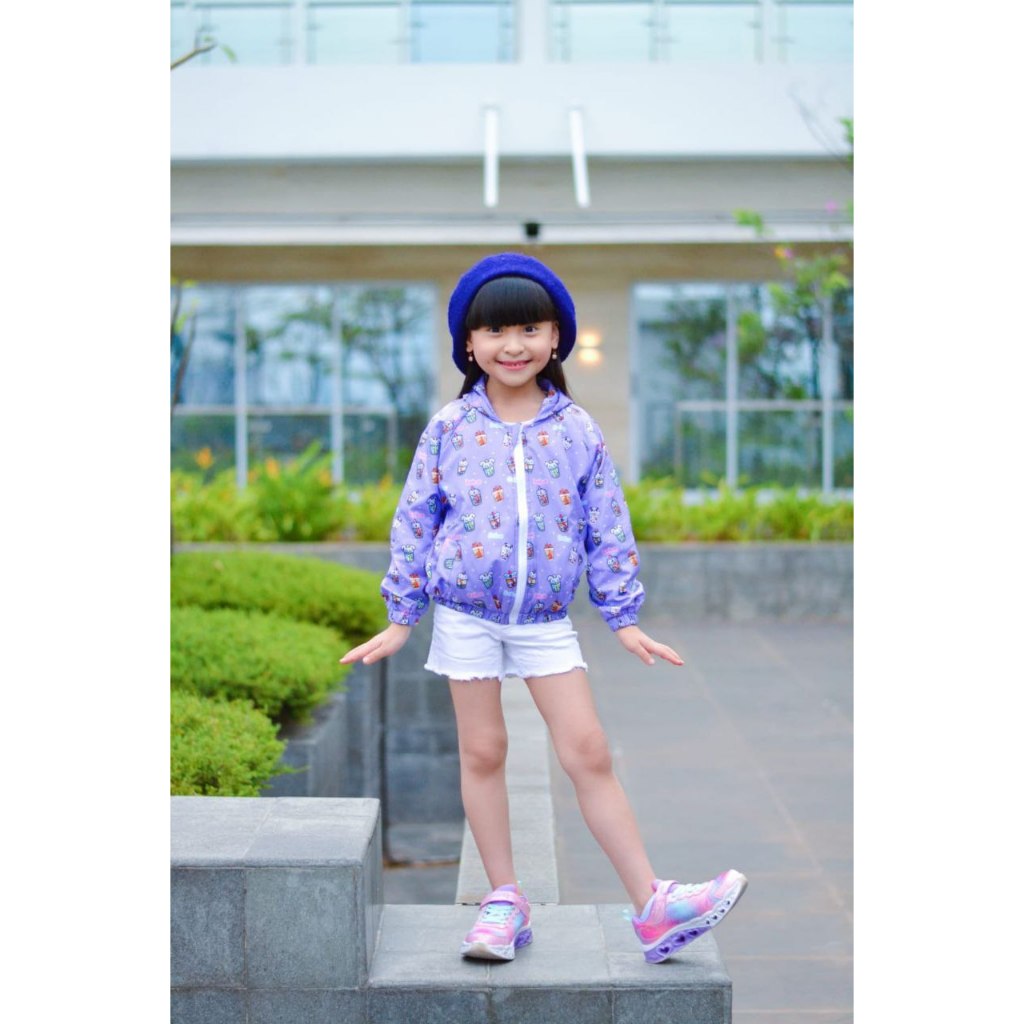 JACKET ANAK - JACKET HOODIE ANAK CEWEK COWOK JACKET PARASUT ANAK MOTIF