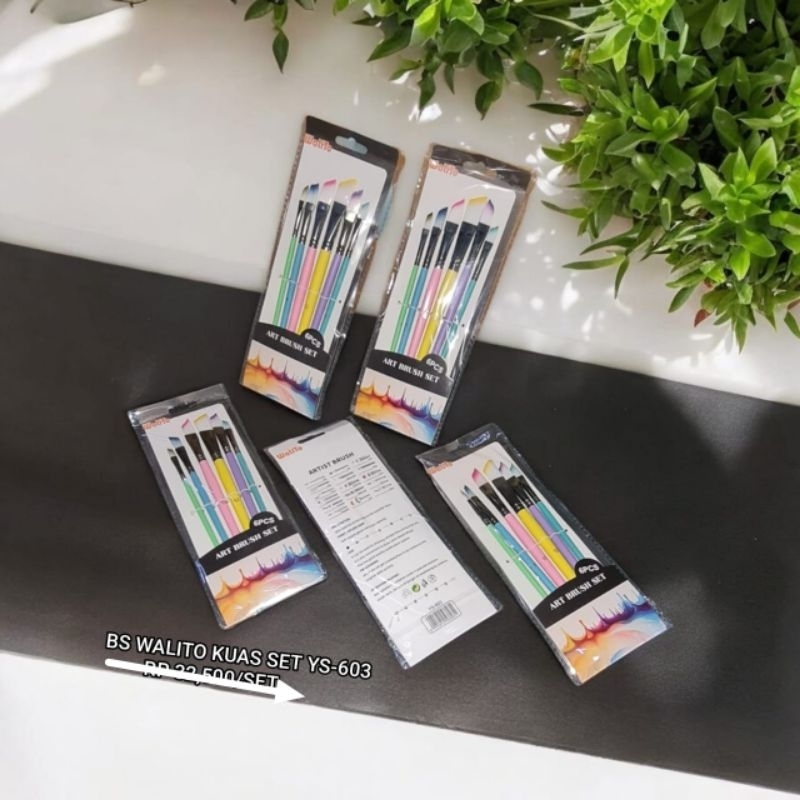 

KUAS SET WALITO YS-602