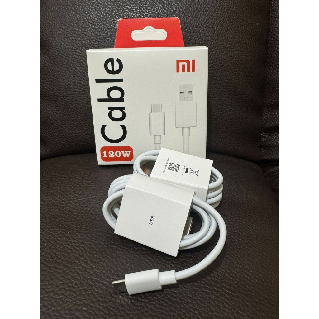 KABEL DATA XIAOMI 120W SUPER FAST CHARGING / TURBO / SUPPORT SEMUA HP / Kabel Data Xiaomi Redmi Note