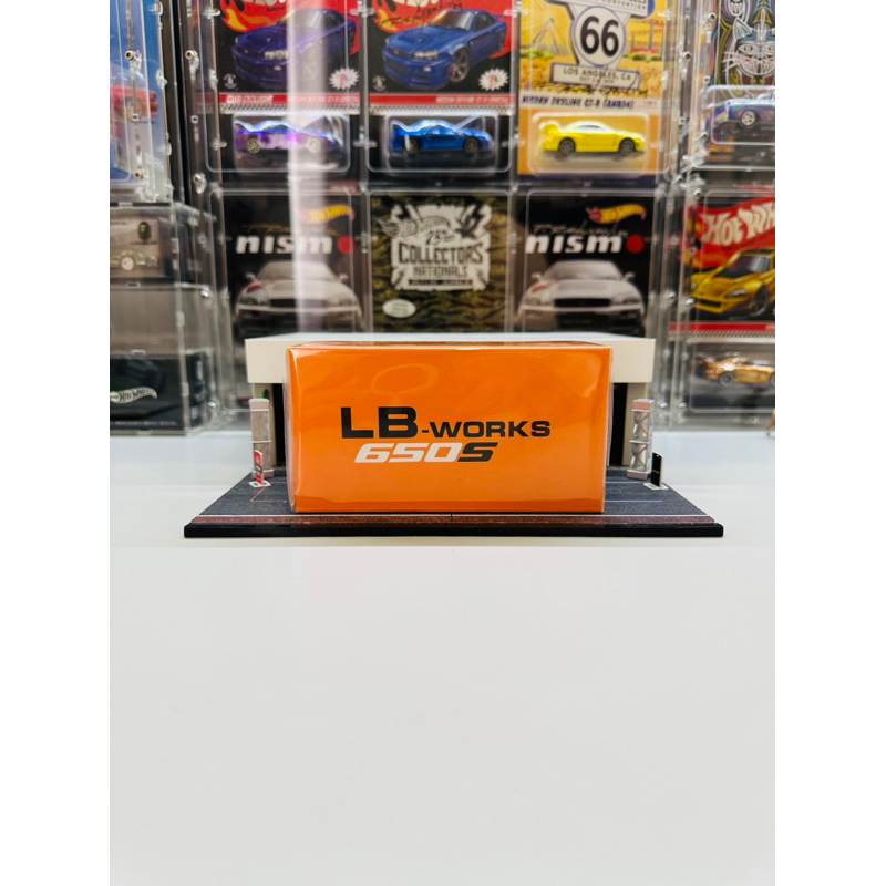 Star Model 1:64 LBWK McLaren 650S Metallic Blue Exclusive Packaging