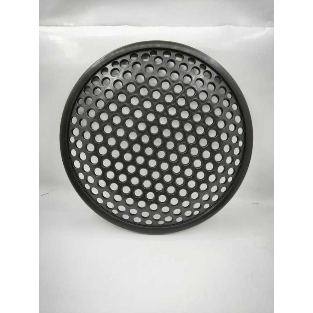 GRILL SPEAKER 8 INCH PLASTIK FREE 4pcs KLEM GRILL / RAM TUTUP GRILL COVER SPEAKER 8 INCH PLASTIK
