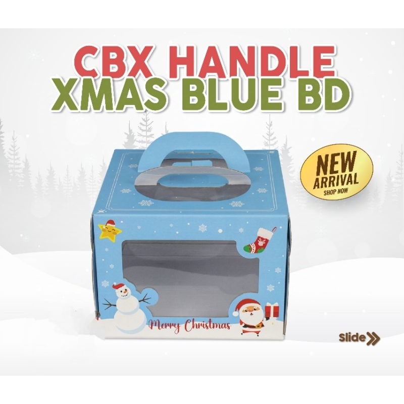 

BOX NATAL CHRISTMAS - CBX HANDLE XMAS BLUE BD