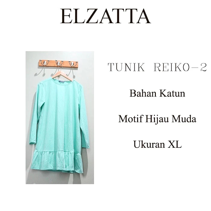 DISC 50% Elzatta Baju Atasan Dewasa Tunik Reiko Kaos