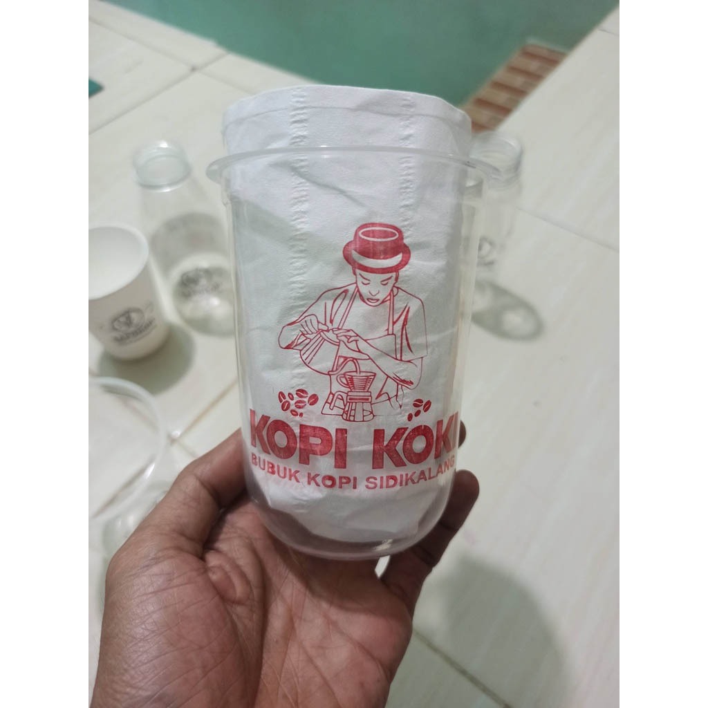 

HJK Stempel Gelas Cup / Plastik / Custom Free Tinta