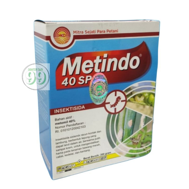 Insektisida METINDO 40 SP 200 gram Obat Sistemik Untuk Hama Ulat.