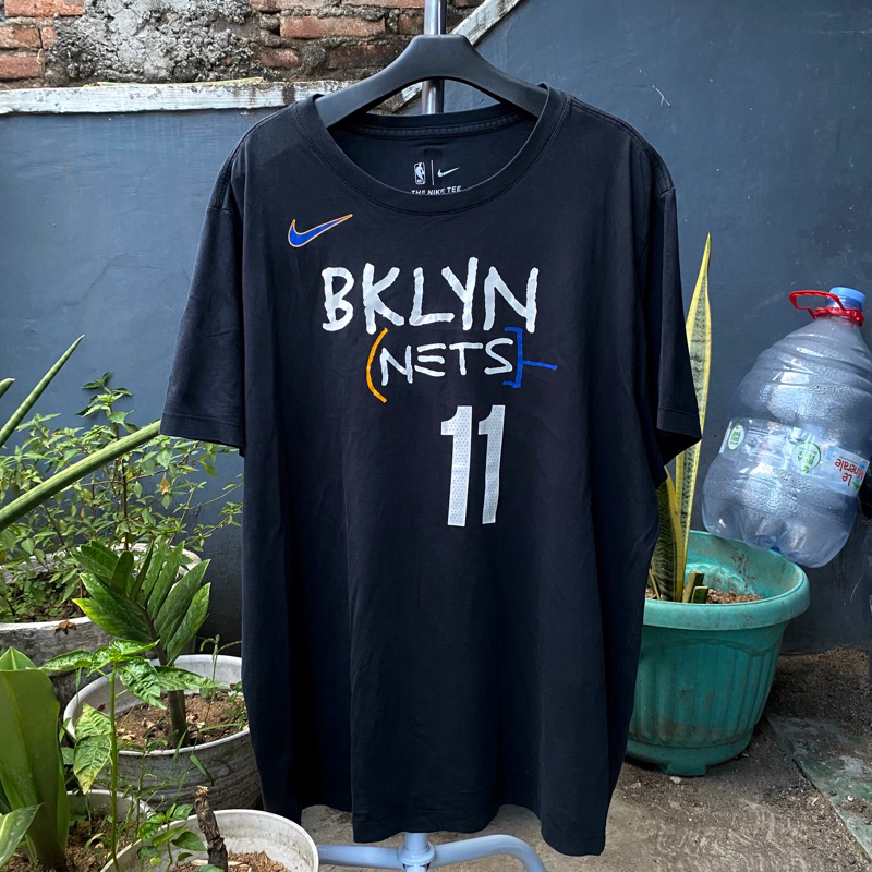 [Termurah] Nike X NBA Broklyn Nets Kyrie Irving City Tee Edition