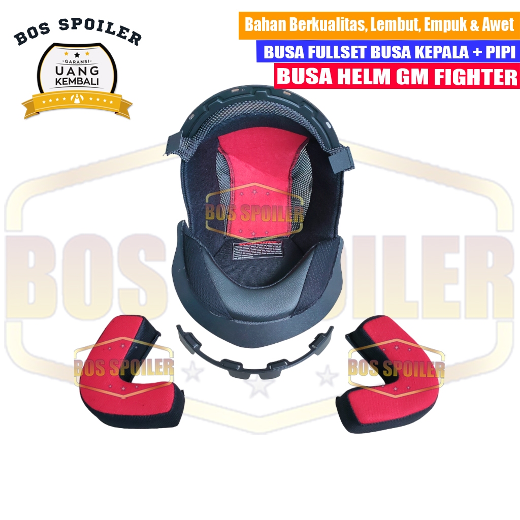 Busa Helm GM Faighter Fighter Satu Set Busa Helm Gm
