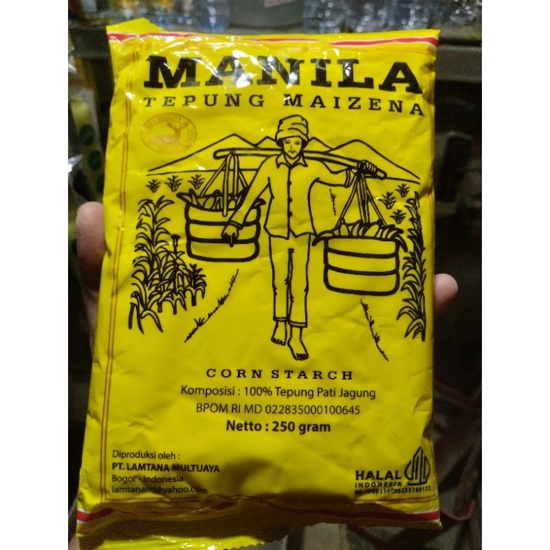 

TEPUNG MAIZENA MANILA 250gr