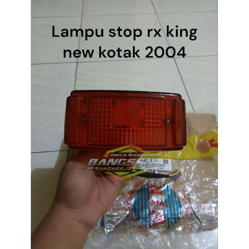 LAMPU STOP RX KING NEW KOTAK 2004 LAMPU STOP KOTAK RX KING MERK WIN