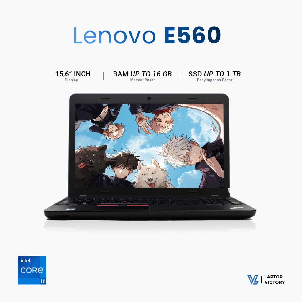 Lenovo Thinkpad E560 Core I5 Gen 6 | Laptop Budget Murah | Kualitas Ga Murahan | Bergaransi