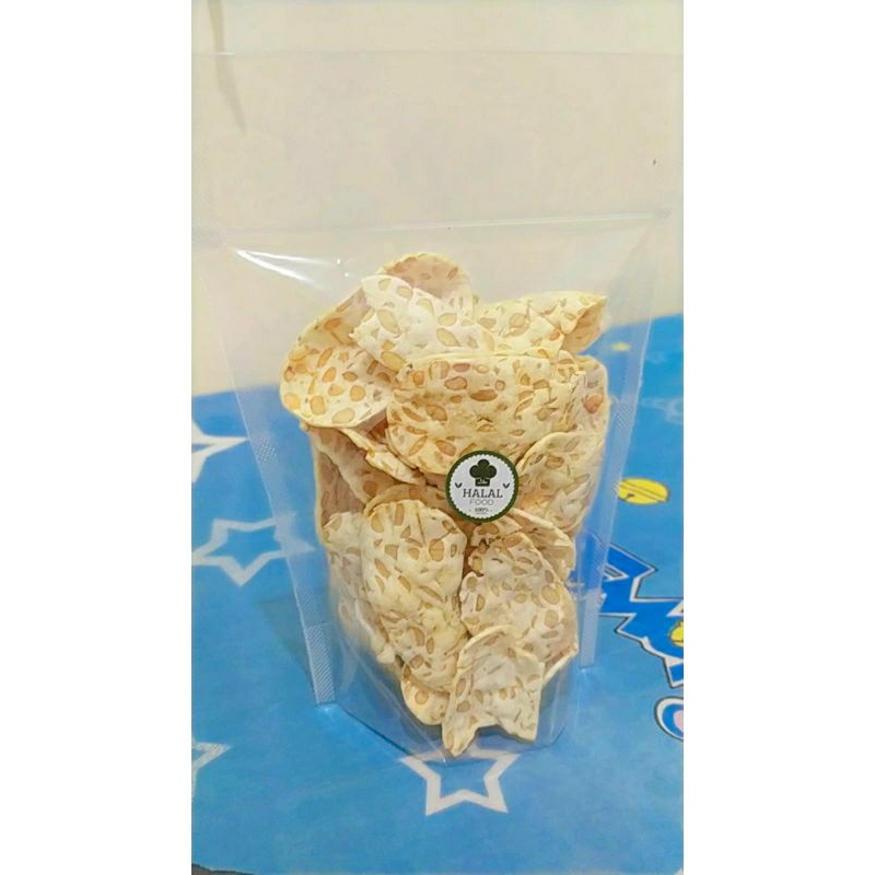 

KRIPIK KERIPIK TEMPE SAGU - 120 GRAM RENYAH GURIH CRYSPY