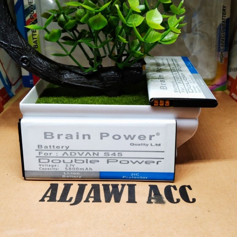 Baterai Batre Battery Advan S45 Evercoss S45 Double Power Battery Hp