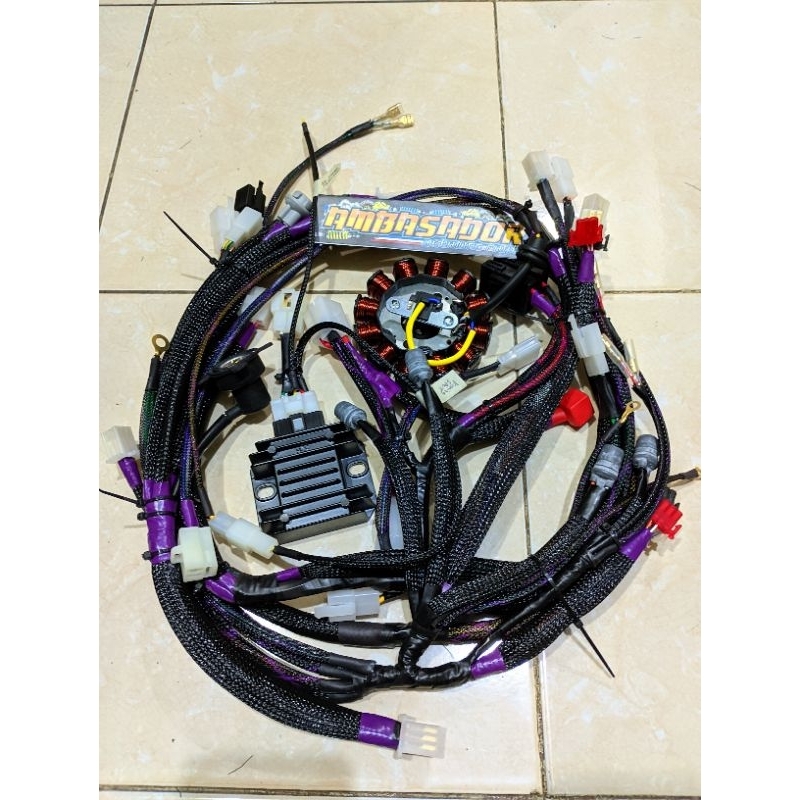 KABEL BODY BEAT KARBU SEPAKET FULLWAFE KIPROK NMAX FULL COVER