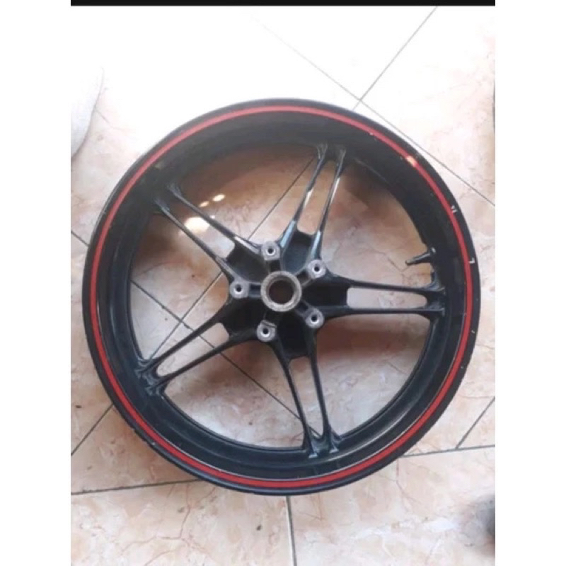 velg pelek roda belakang Yamaha mx king 150 ori asli