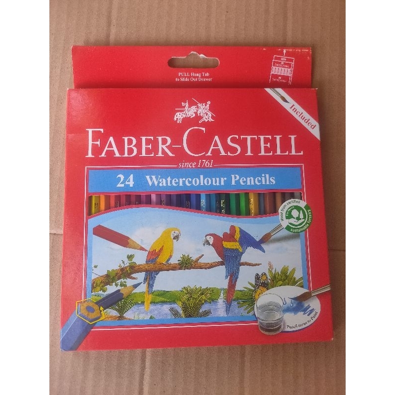 

mg Pensil Warna Faber Castell 24 Warna Classic / Water Colour