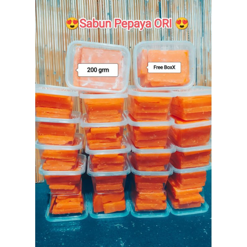 SABUN PAYA ORI 200GR RIJEKAN POTONGAN  SABUN PEMBERSIH WAJAH