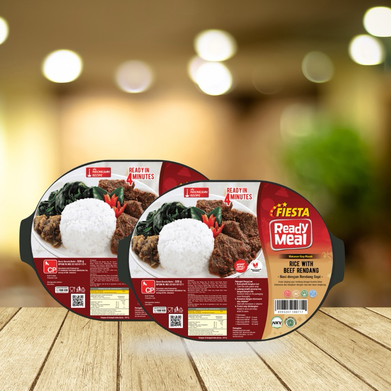 

PROMO FIESTA RTM NASI BEEF RENDANG 320gr | NASI DAN LAUK DAGING SAPI RENDANG SIAP MAKAN