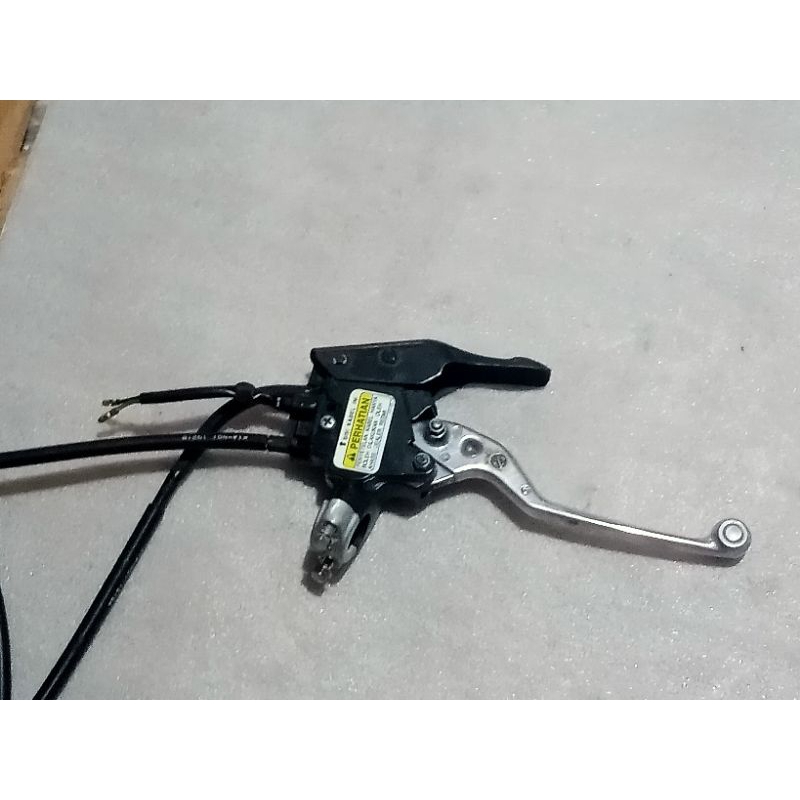 breket dudukan handle rem kiri beat deluxe original