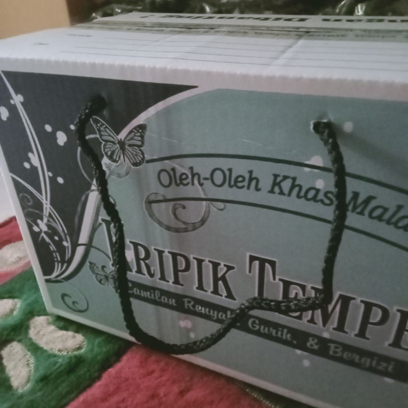 

kinah keripik tempe original paket isi 25 bks